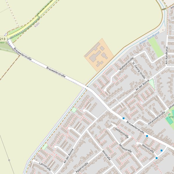 Karte: Zur Abtei 35, 50859 Köln-Widdersdorf